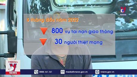 5 tháng giảm 800 số vụ tai nạn giao thông