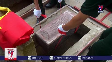 Truy điệu và an táng hài cốt liệt sỹ Việt Nam hy sinh tại Lào