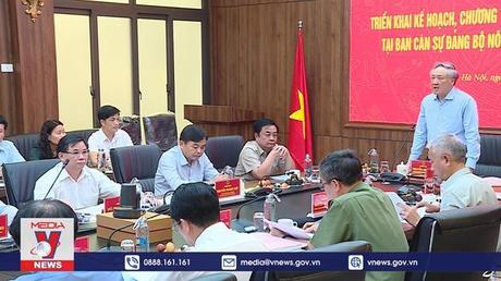 Triển khai Kế hoạch kiểm tra về phòng chống tham nhũng, tiêu cực tại Bộ NN&PTNN