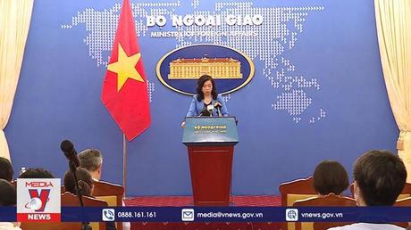 Họp báo thường kỳ Bộ ngoại giao
