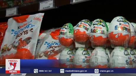 Ferrero thu hồi 3.000 tấn sản phẩm do lo ngại nhiễm khuẩn