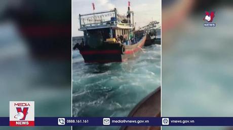 Quảng Trị: Điều tra vụ tàu cá bị đâm khiến 6 ngư dân rơi xuống biển