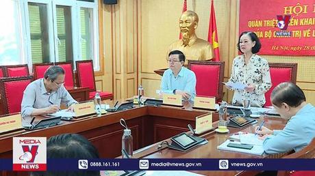 Hội nghị quán triệt Quy định 65 của Bộ Chính trị về luân chuyển cán bộ 