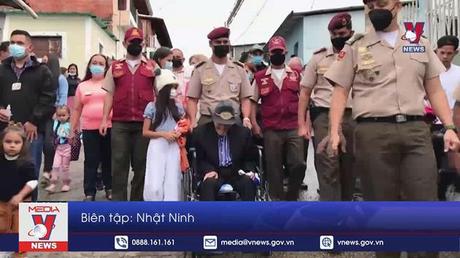 Sinh nhật cụ ông cao tuổi nhất thế giới