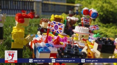 Đại lễ Bạch Kim từ những khối lego