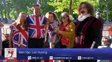 Người dân tưng bừng đón Đại lễ Bạch kim của Nữ hoàng