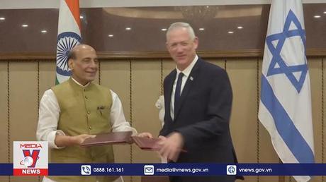 Ấn Độ và Israel nhất trí tăng cường hợp tác quốc phòng