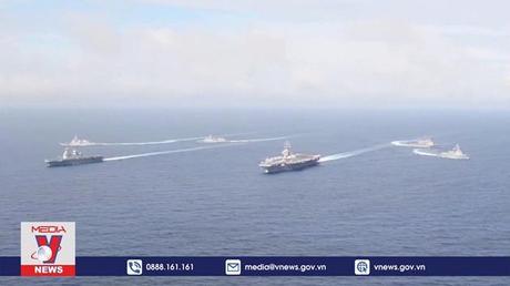 Hàn Quốc, Mỹ tập trận hải quân chung