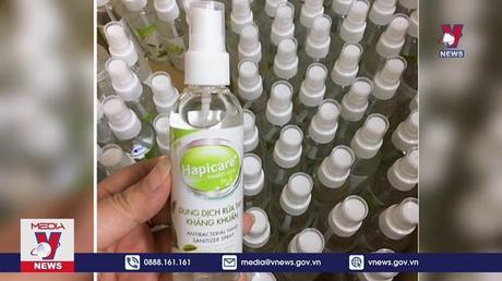 Thu hồi lô sát khuẩn tay không đạt chất lượng 