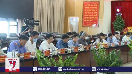 BCĐ Trung ương về phòng chống tham nhũng, tiêu cực làm việc tại Bình Dương 