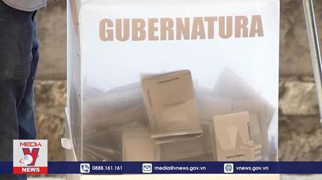 Mexico tiến hành bầu cử thống đốc bang