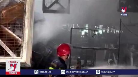 Đồng Nai điều tra vụ cháy trong Khu công nghiệp Thạnh Phú