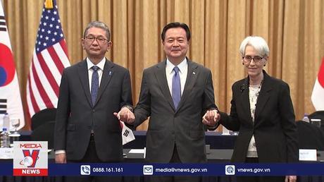 Hàn, Mỹ, Nhật hội đàm cấp cao về vấn đề Triều Tiên