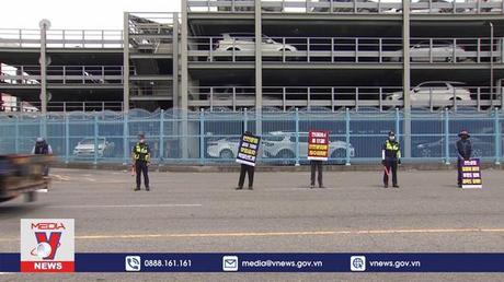 Lái xe tải Hàn Quốc đình công gây gián đoạn chuỗi cung ứng