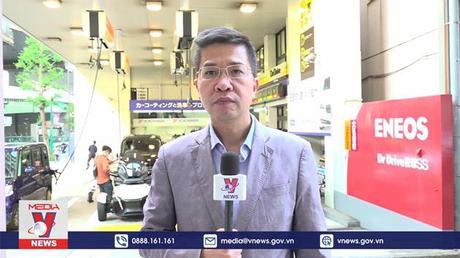 Giá xăng ở Nhật Bản lại tăng