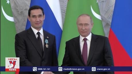 Nga và Turkmenistan ký tuyên bố hợp tác chiến lược