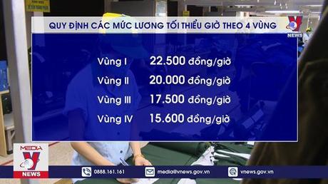 Tăng lương tối thiểu cho người lao động từ 1/7/2022