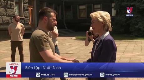 Chủ tịch EC thăm Ukraine