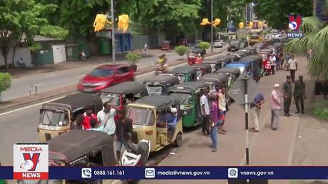 Sri Lanka áp hạn ngạch nhiên liệu đối với phương tiện giao thông