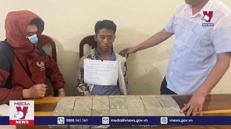 Bắt đối tượng mua bán, vận chuyển 14 bánh heroin