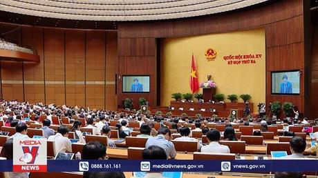 Quốc hội thông qua một số dự án Luật và Nghị quyết trong phiên làm việc sáng 16/6