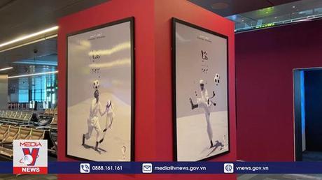 Poster chính thức của World Cup 2022