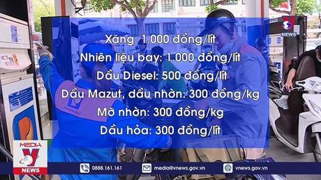 Đề xuất giảm 1000 đồng thuế môi trường với xăng dầu