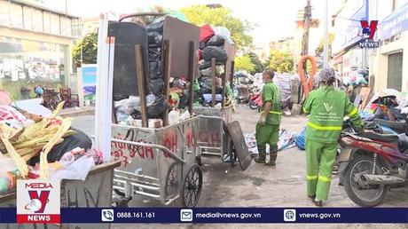 Hà Nội phân luồng 3.000 tấn rác