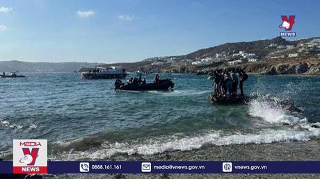 Hy Lạp giải cứu nhiều người di cư trên Địa Trung Hải