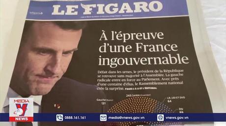 Tổng thống Pháp tìm cách tháo gỡ thế bế tắc tại Quốc hội