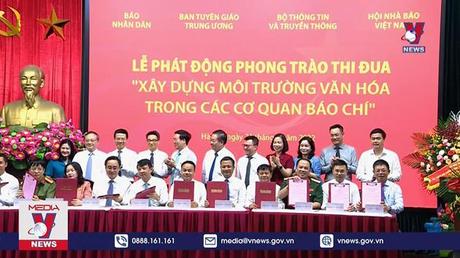 Phát động phong trào thi đua xây dựng môi trường văn hóa báo chí