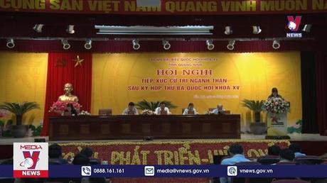 Đoàn ĐBQH tỉnh Quảng Ninh tiếp xúc cử tri ngành than