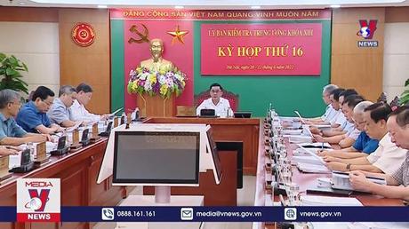 Kỳ họp thứ 16, Ủy ban Kiểm tra Trung ương