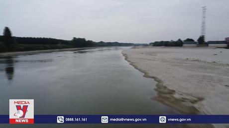 Con sông dài nhất Italy dần khô cạn