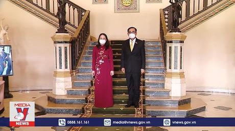 Phó Chủ tịch nước Võ Thị Ánh Xuân hội kiến Thủ tướng Thái Lan