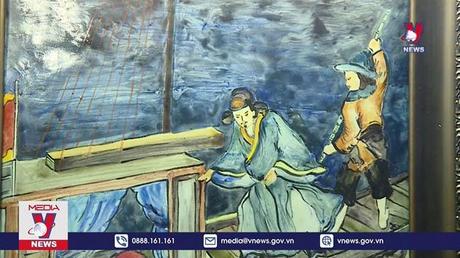 Triển lãm “Kiều và pháp lam Huế”