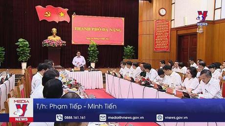 Thủ tướng làm việc với Ban Thường vụ Thành ủy Đà Nẵng