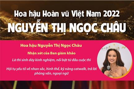 Hoa hậu Hoàn vũ Việt Nam 2022 Nguyễn Thị Ngọc Châu
