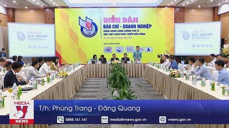 Báo chí - doanh nghiệp đồng hành cùng Chính phủ