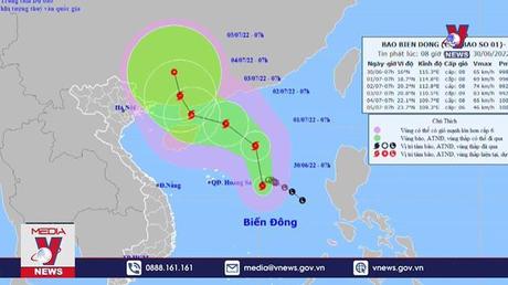 Bão số 1 hình thành trên Biển Đông 