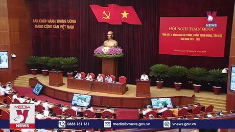 Hội nghị toàn quốc tổng kết 10 năm công tác phòng, chống tham nhũng, tiêu cực  