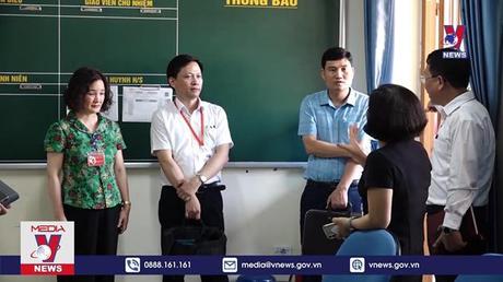 Kiểm tra công tác chuẩn bị thi tốt nghiệp THPT tại Lạng Sơn