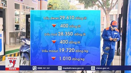 Giá xăng giảm nhẹ sau chuỗi ngày tăng liên tiếp