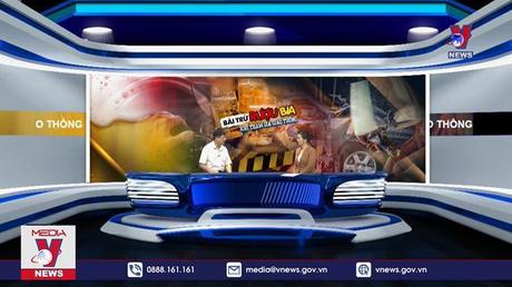 Bài trừ rượu bia khi tham gia giao thông