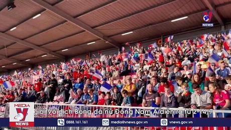 Nhiều kinh nghiệm từ trận giao hữu bóng đá nữ Pháp-Việt Nam