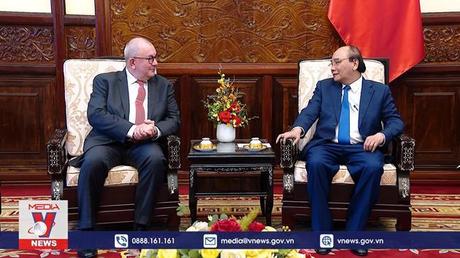 Chủ tịch nước tiếp Đại sứ Vương quốc Bỉ chào từ biệt