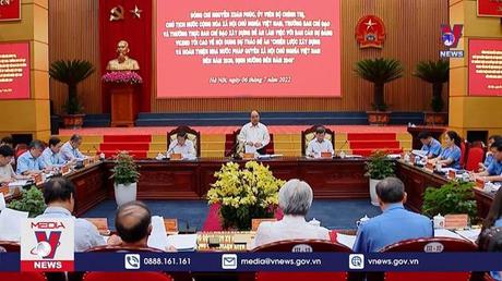 Lấy ý kiến vào dự thảo đề án xây dựng nhà nước pháp quyền