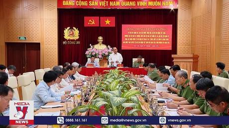 BCĐ Đề án Chiến lược về Nhà nước pháp quyền làm việc với Đảng ủy Công an Trung ương