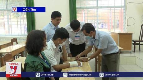 Thí sinh gãy tay được hỗ trợ thi đặc biệt