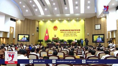 Bế mạc kỳ họp thứ 7 HĐND thành phố Hà Nội 